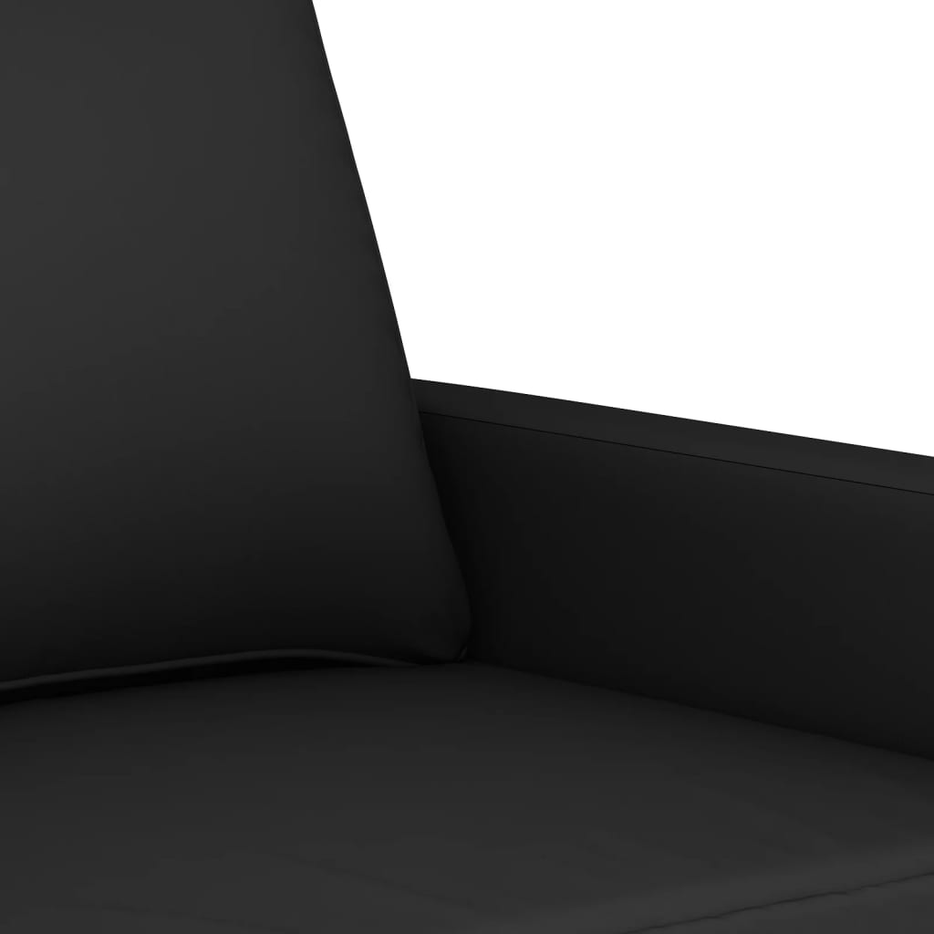 vidaXL Sillón de terciopelo negro 60 cm