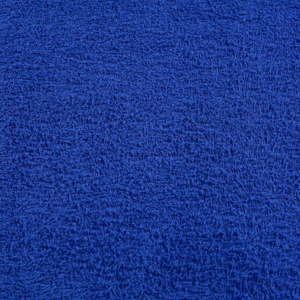 vidaXL Toallas de mano 4 piezas azul 50x100 cm 360 g/m² 100% algodón