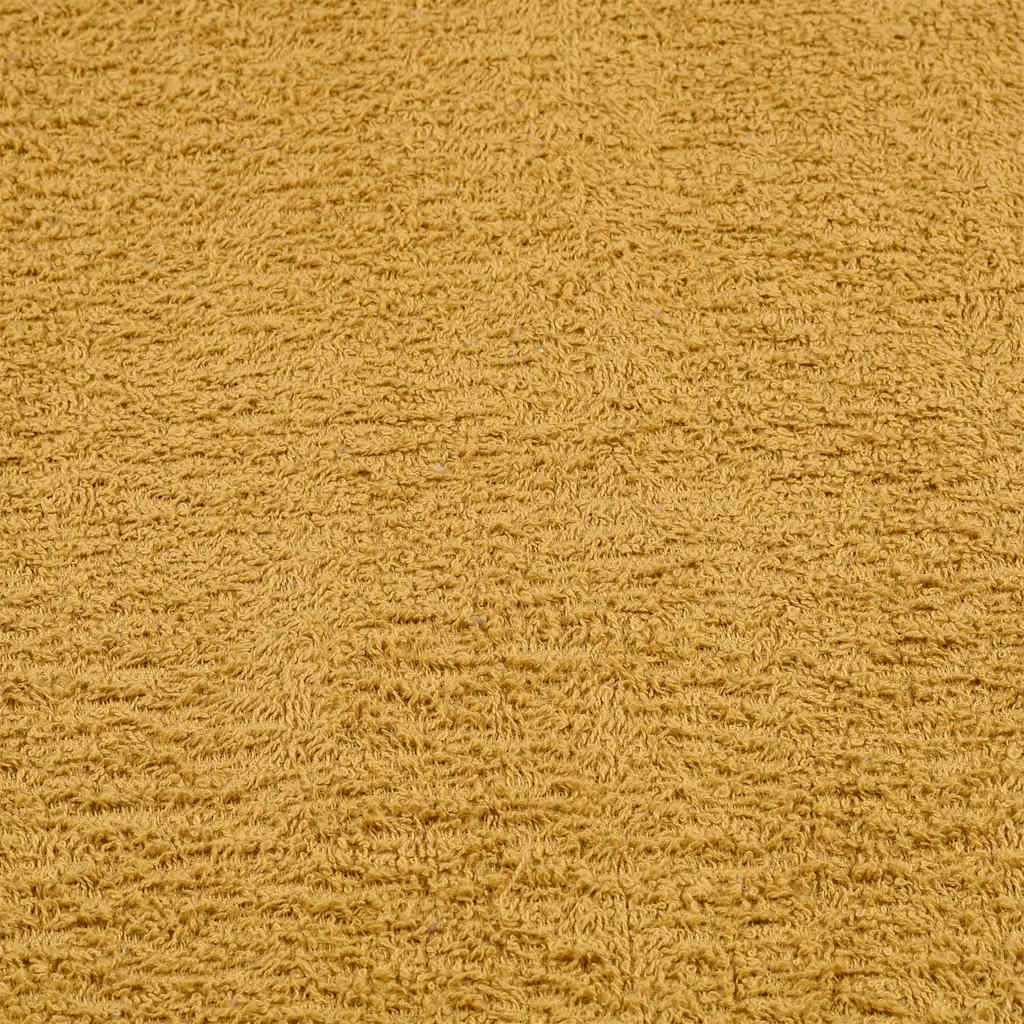 vidaXL Toallas de mano 2 uds 100% algodón oro 50x100 cm 360 gsm