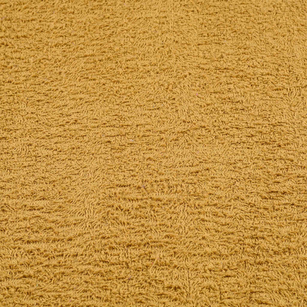 vidaXL Toallas de mano 10 uds oro 50x100 cm 360 gsm 100% algodón