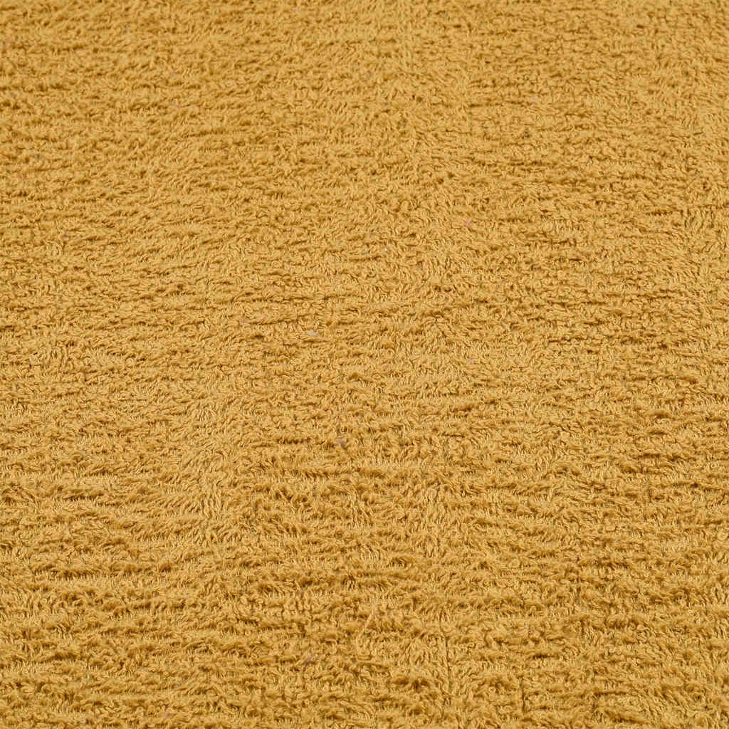 vidaXL Toallas de ducha 2 uds 100% algodón oro 70x140 cm 360 gsm