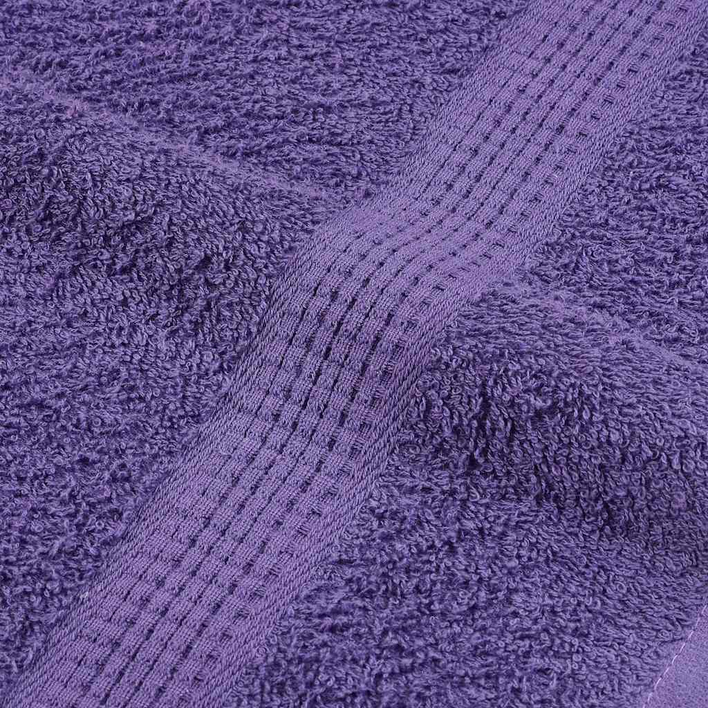 vidaXL Toallas de baño 4 uds morado 100x150 cm 360 gsm 100% algodón