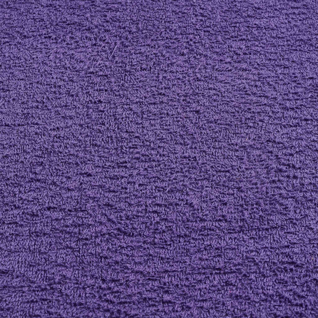 vidaXL Toallas de baño 10 uds morado 100x150 cm 360 gsm 100% algodón