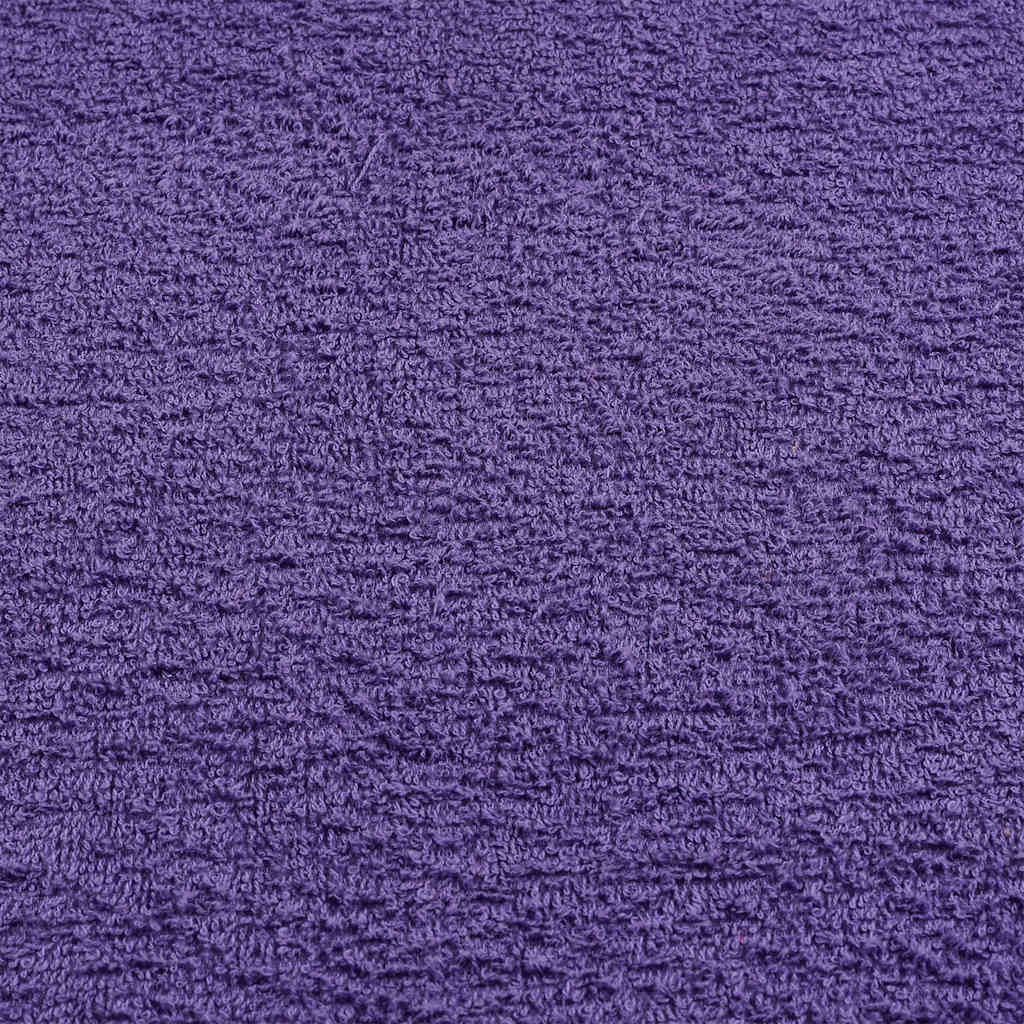 vidaXL Toallas de sauna 10 uds 100% algodón morado 80x200 cm 360 gsm