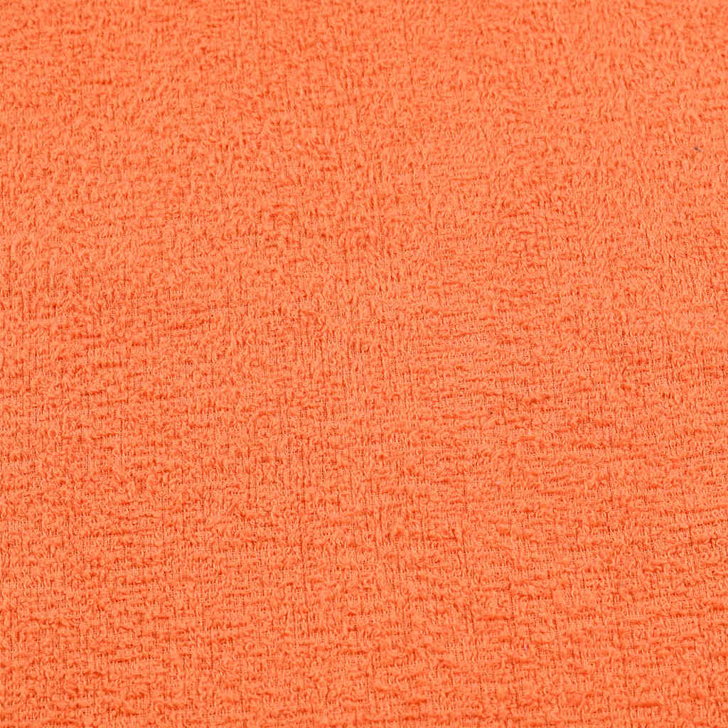 vidaXL Toallas de mano 2 uds naranja 50x100 cm 360 gsm 100% algodón