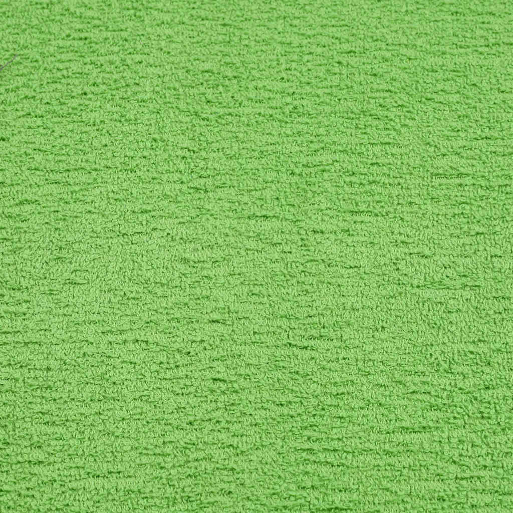 vidaXL Toallas de Mano 2 uds Verde Manzana 50x100 cm 360 gsm