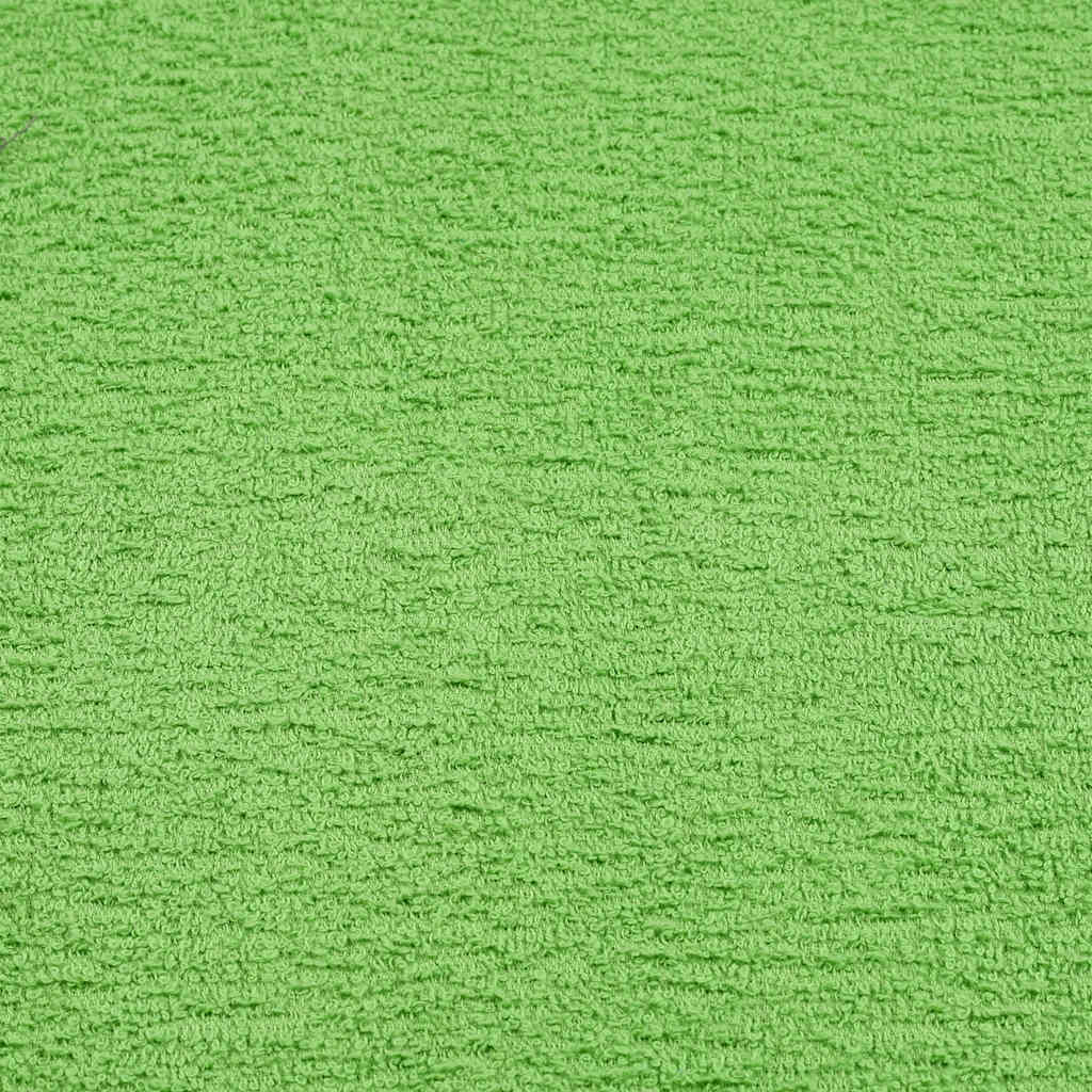 vidaXL Toallas de Ducha 2 uds Verde Manzana 70x140 cm 360 gsm