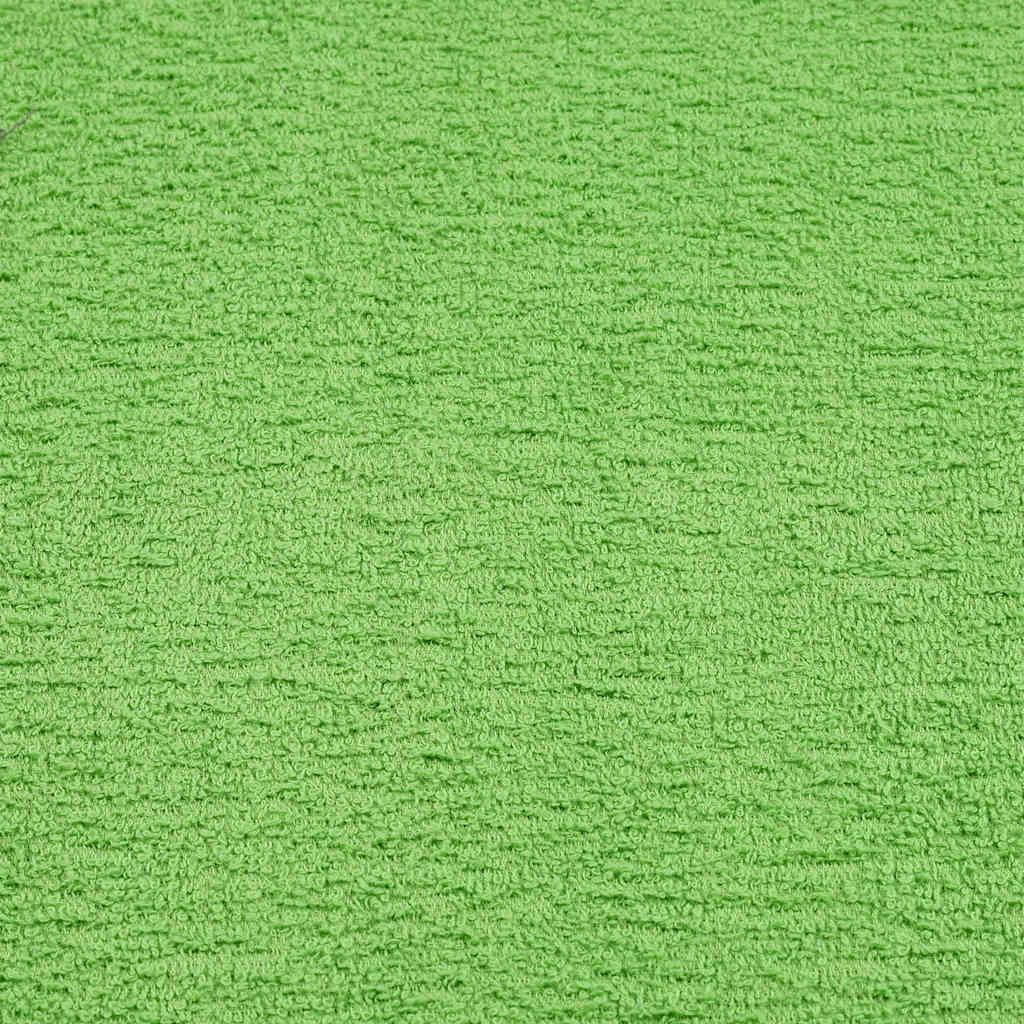 vidaXL Toallas de Ducha 10 uds. Verde Manzana 70x140 cm 360 gsm