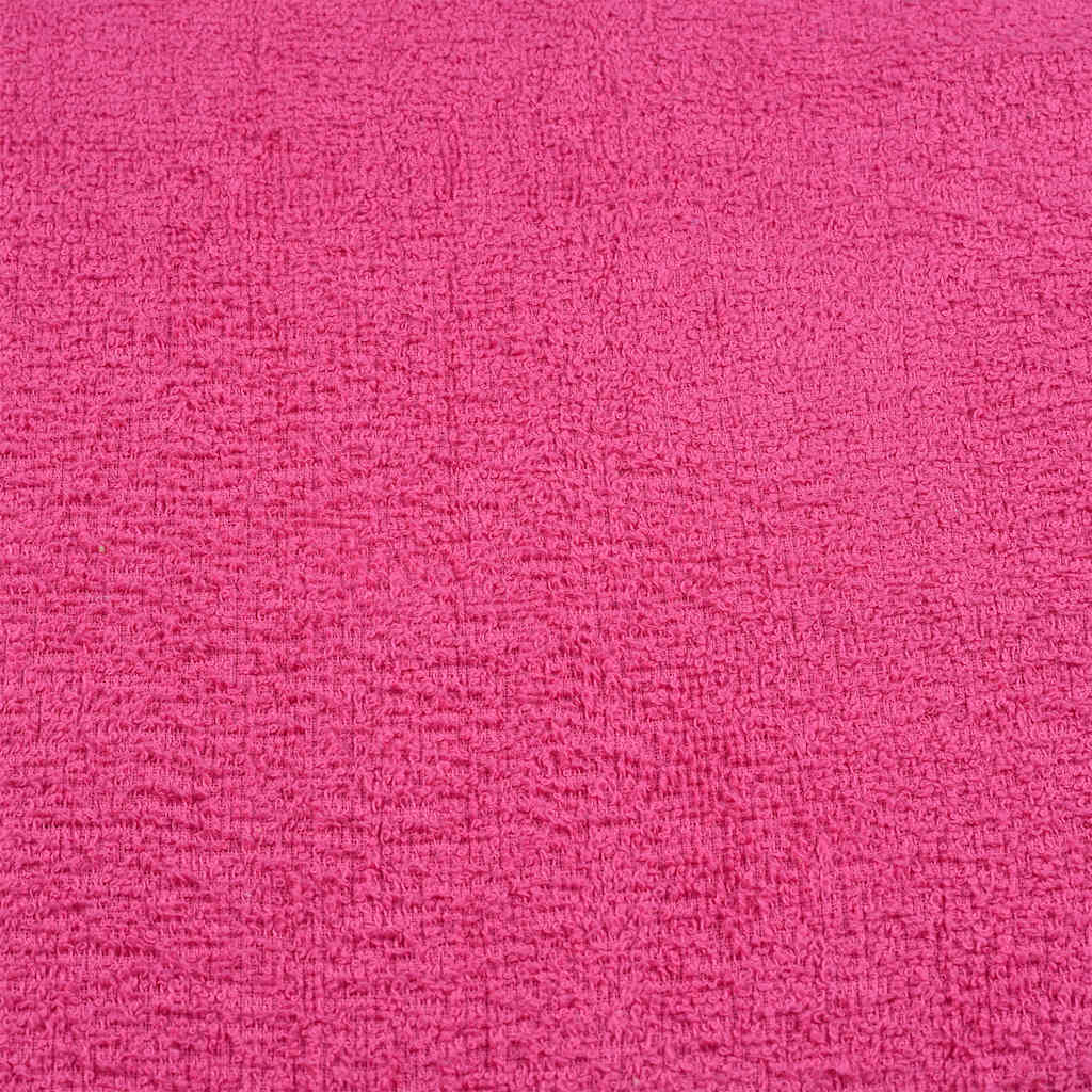 vidaXL Toallas de jabón 10 piezas Rosa 30x30 cm 360 g/m² 100% Algodón