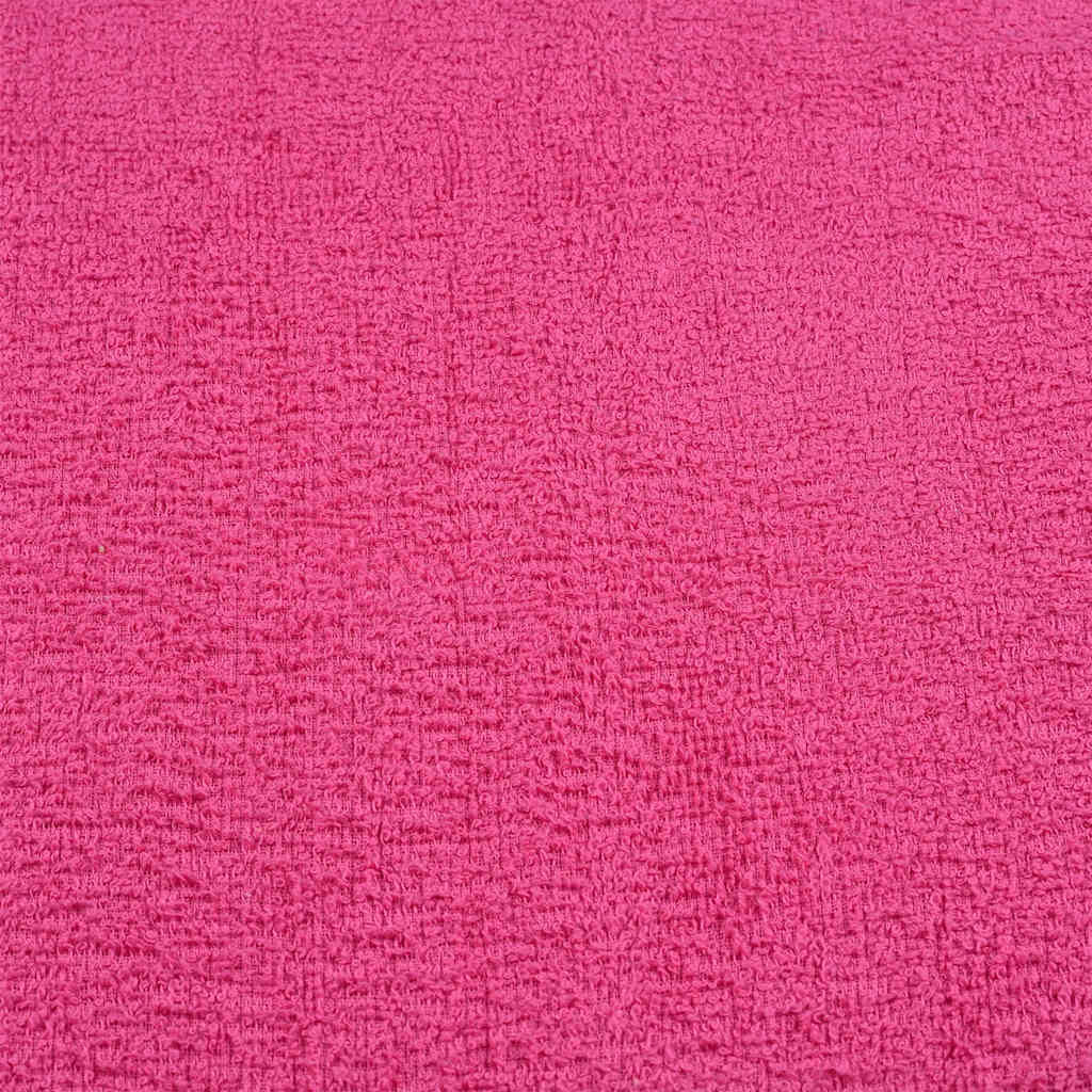 vidaXL Toallas de Mano 10 piezas Rosa 50x100 cm 360 g/m² 100% Algodón