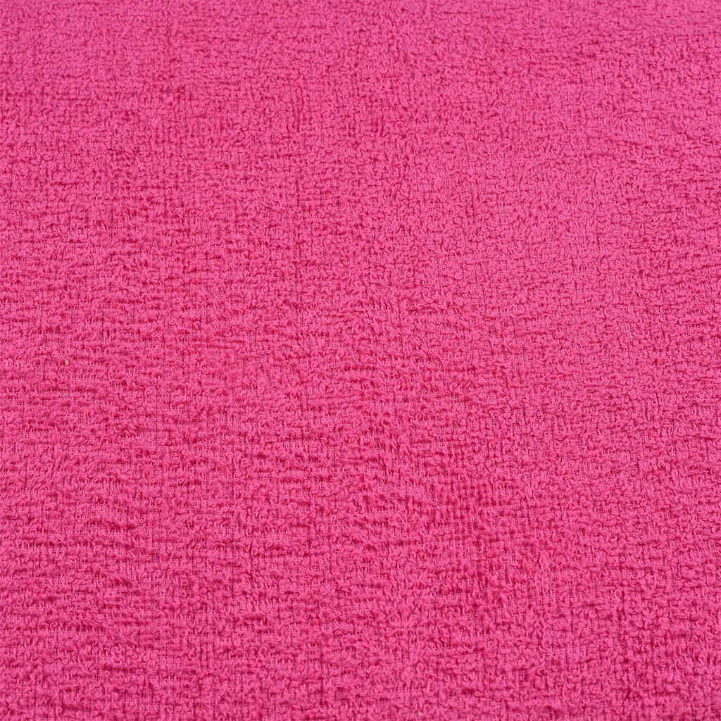 vidaXL Toallas de Baño 10 uds rosa 100x150 cm 360 g/m² 100% Algodón