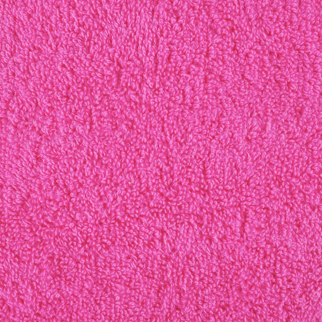 vidaXL Toallas SOLUND 10 unidades rosa 30x30 cm 600 gsm