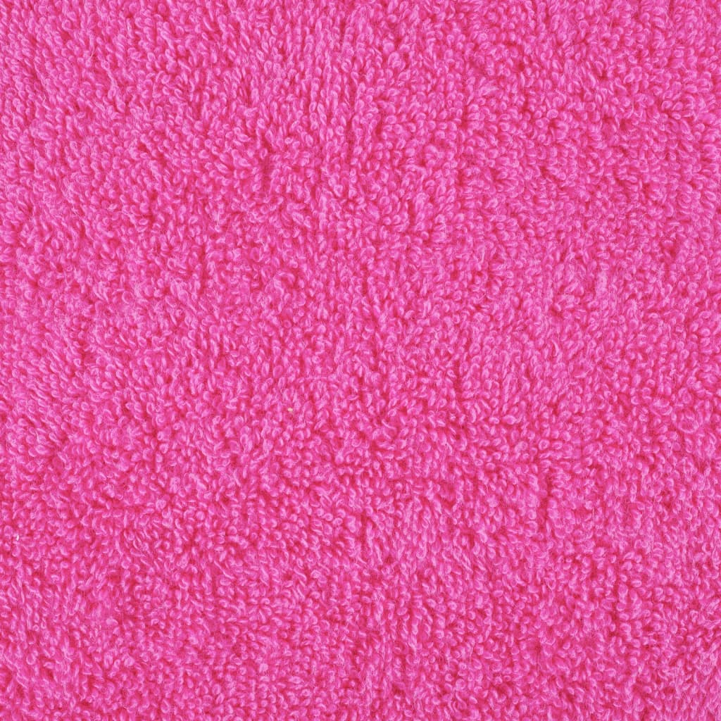 vidaXL Toallas de mano SOLUND 10 unidades rosa 50x100 cm 600 gsm