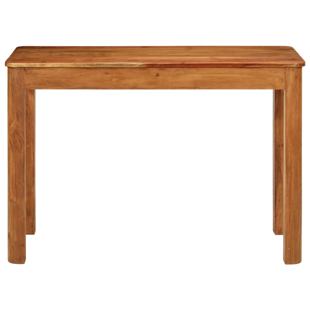 vidaXL Mesa de comedor madera maciza de acacia 110x55x76 cm