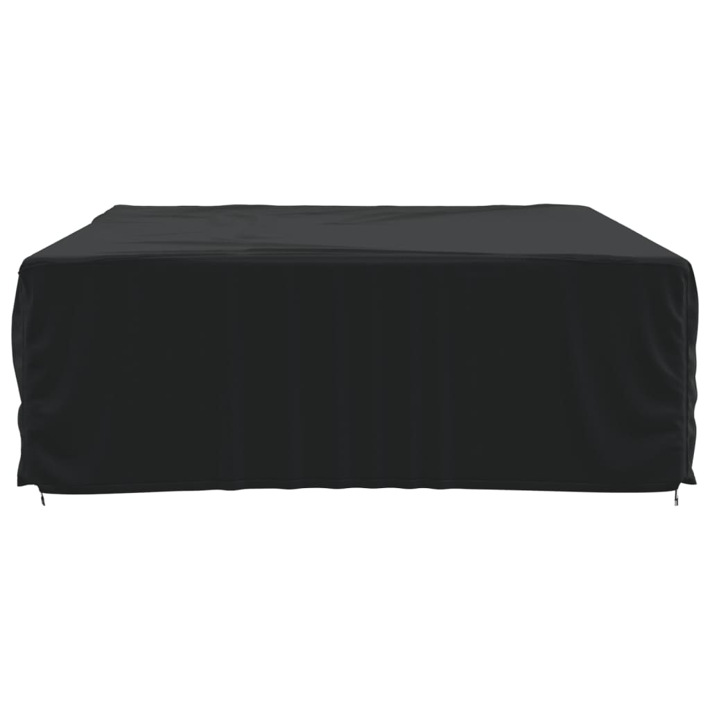 vidaXL Cubierta para muebles de jardín Oxford 420D negro 350x260x90 cm