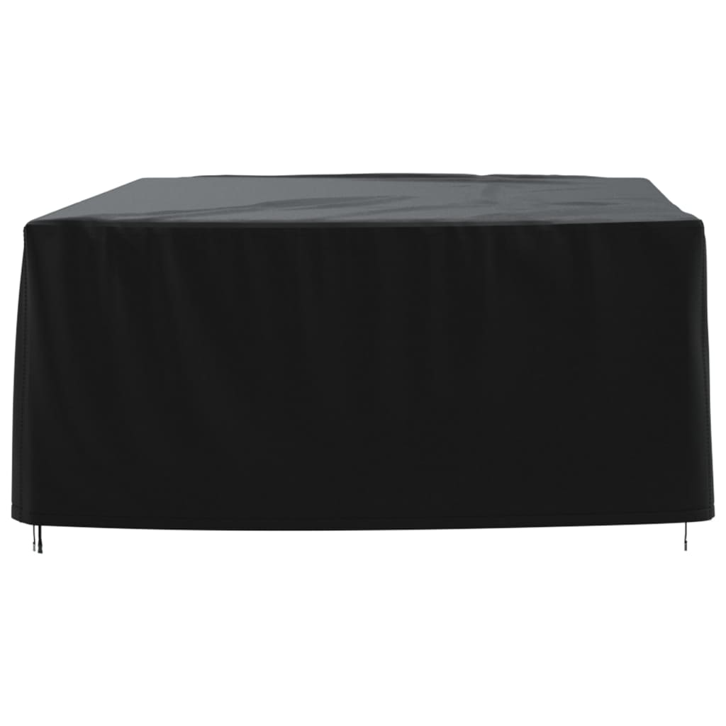 vidaXL Cubierta para muebles de jardín Oxford 420D negro 315x180x74 cm