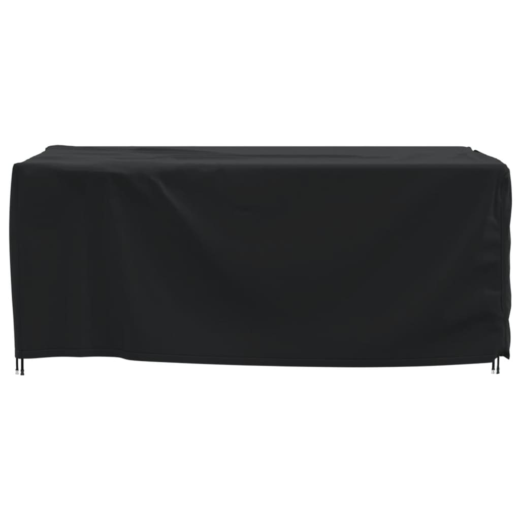 vidaXL Cubierta para muebles de jardín Oxford 420D negro 242x182x100cm