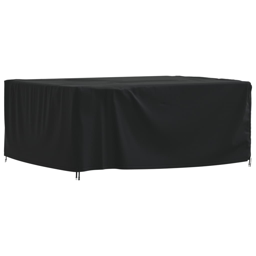 vidaXL Cubierta para muebles de jardín Oxford 420D negro 200x165x80 cm