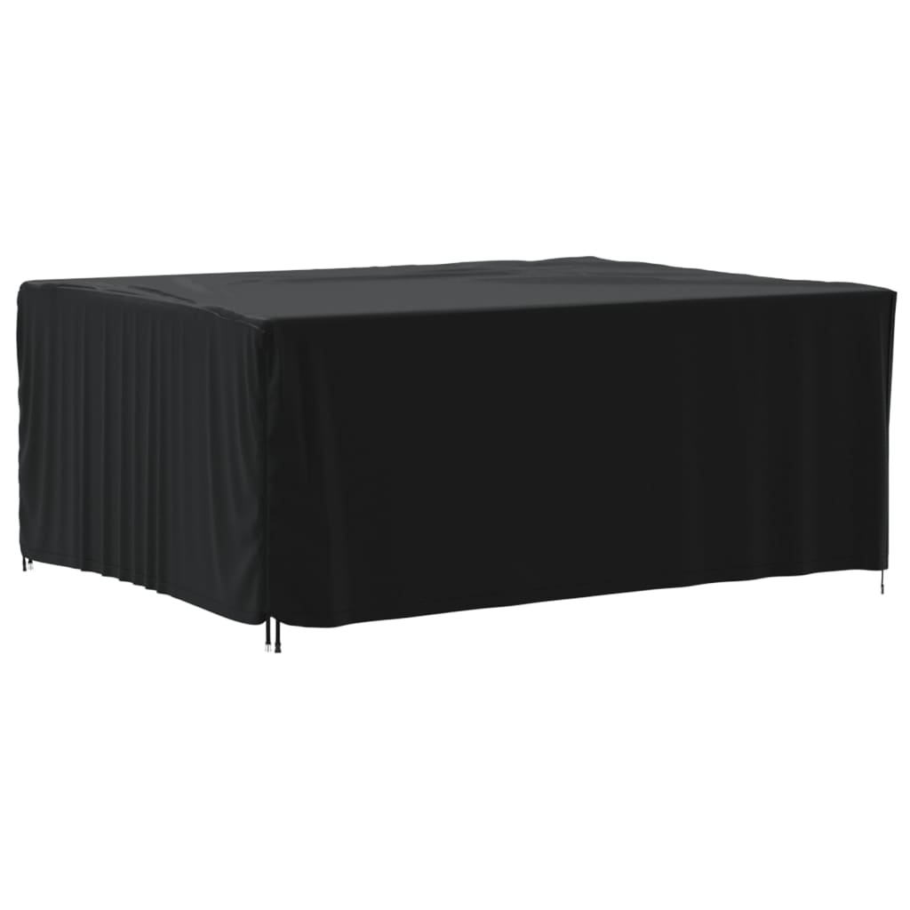 vidaXL Cubierta para muebles de jardín Oxford 420D negro 200x165x80 cm