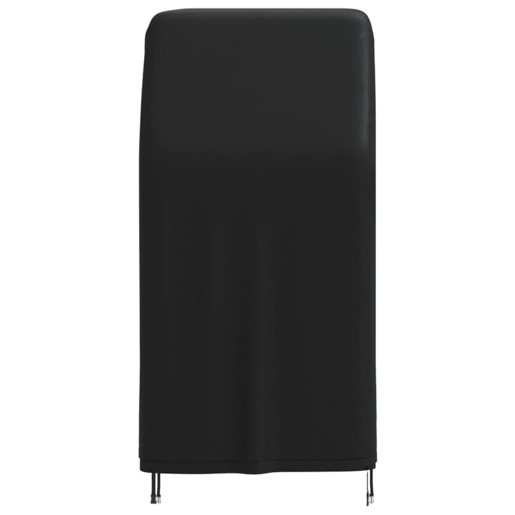 vidaXL Cubierta para barbacoa Oxford 420D negro 147x61x112 cm