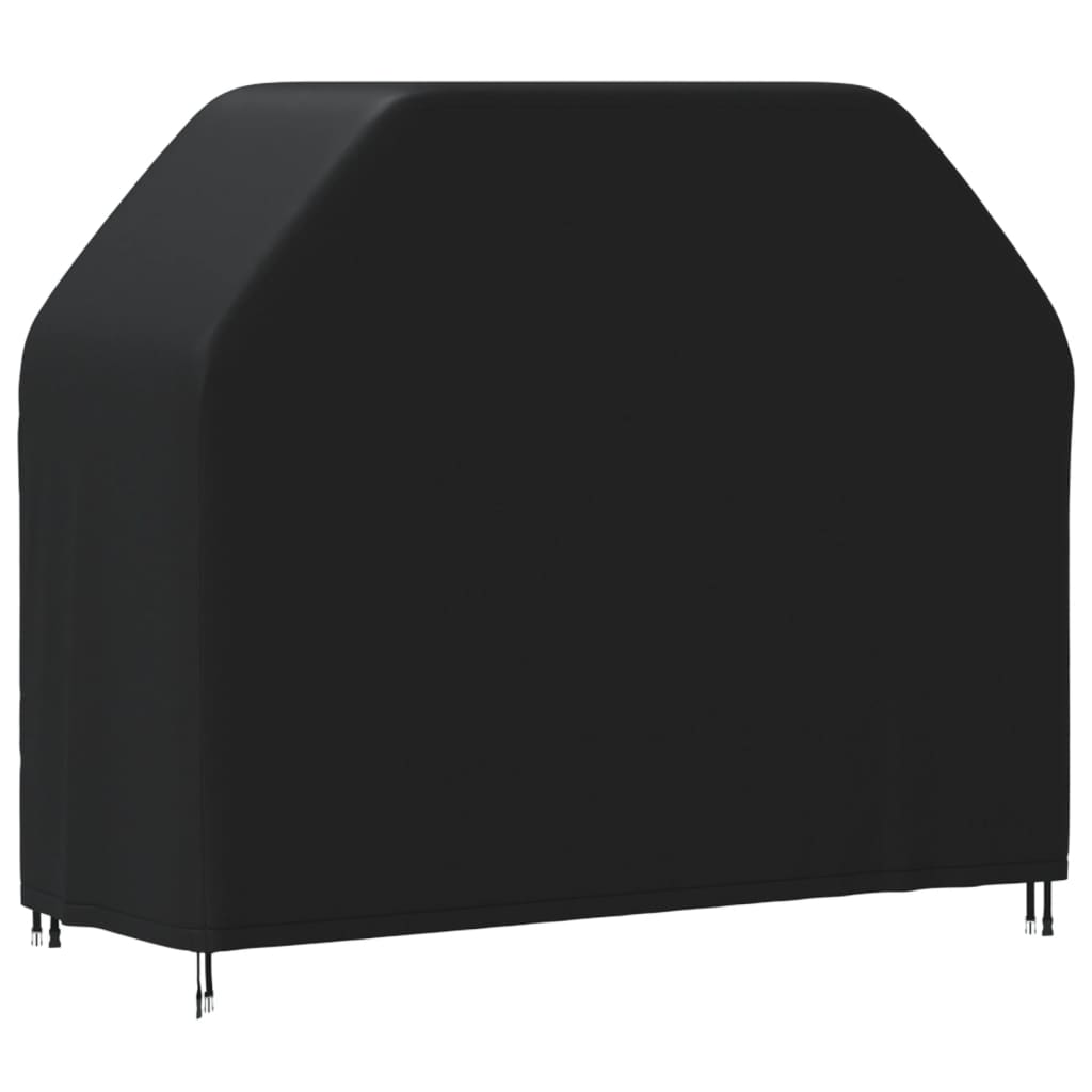 vidaXL Cubierta para barbacoa Oxford 420D negro 147x61x112 cm