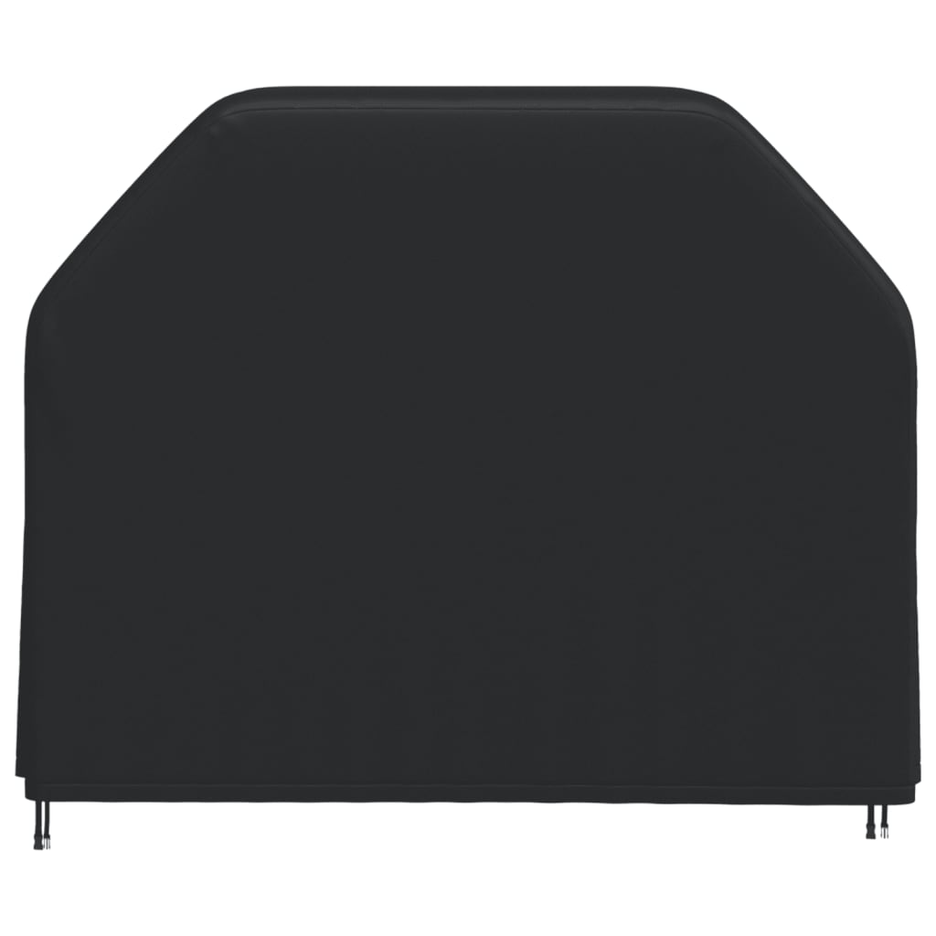 vidaXL Cubierta para barbacoa Oxford 420D negro 162x61x122 cm