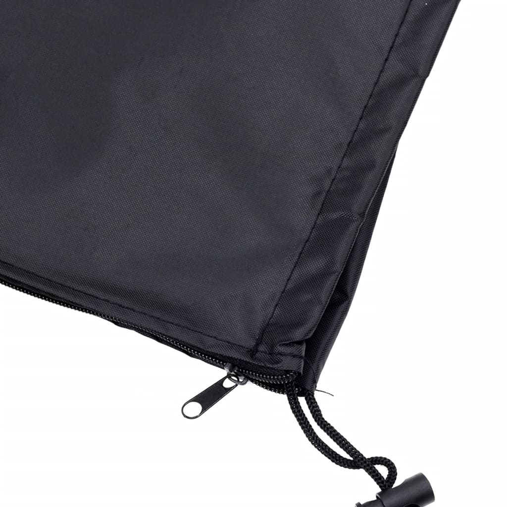 vidaXL Cubierta para sombrilla de jardín Oxford 420D negro 240x57/57cm