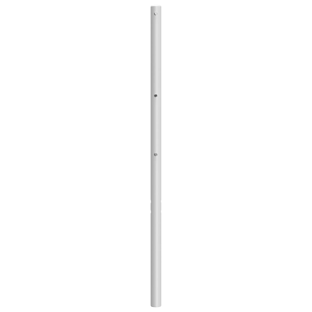 vidaXL Cabecero de metal blanco 193 cm