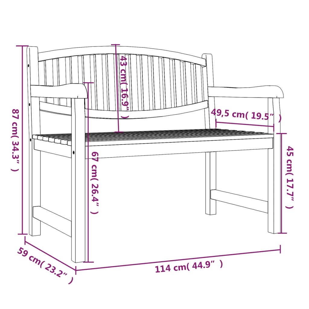 vidaXL Juego de comedor para jardín 3 pzas madera maciza de teca