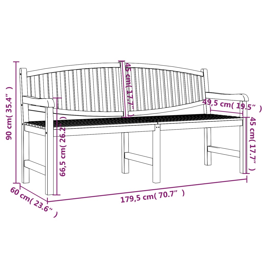 vidaXL Juego de comedor para jardín 3 pzas madera maciza de teca