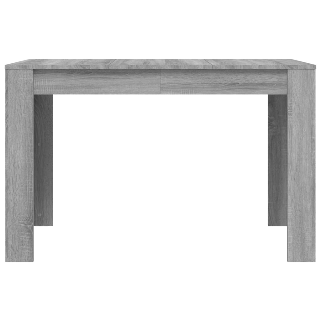 vidaXL Mesa de comedor madera de ingeniería Sonoma gris 120x60x76 cm