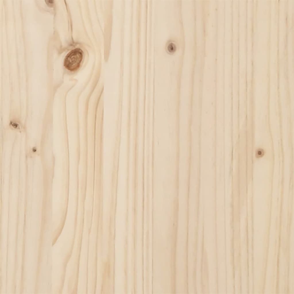 vidaXL Litera de madera maciza de pino 80x200/140x200 cm