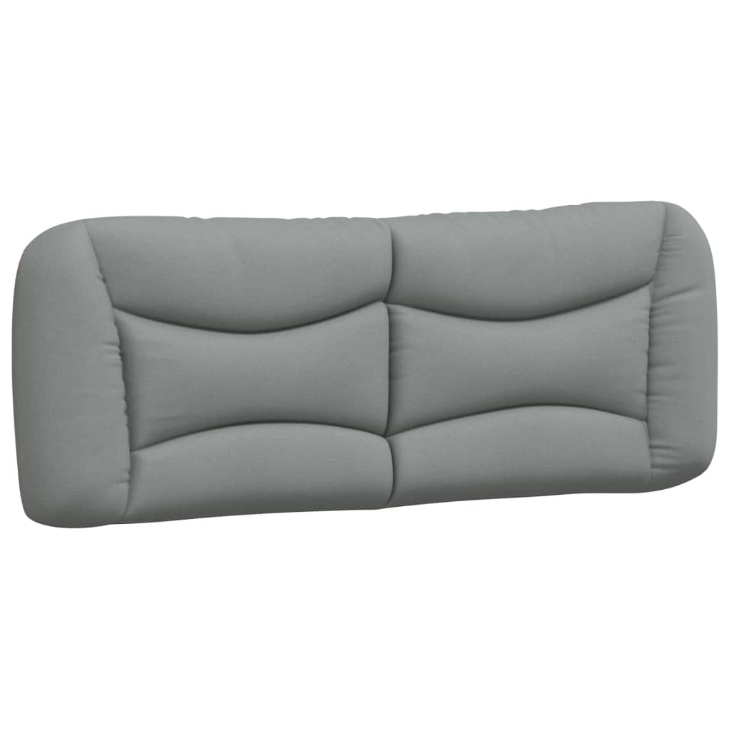 vidaXL Cama sin colchón tela gris claro 180x200 cm