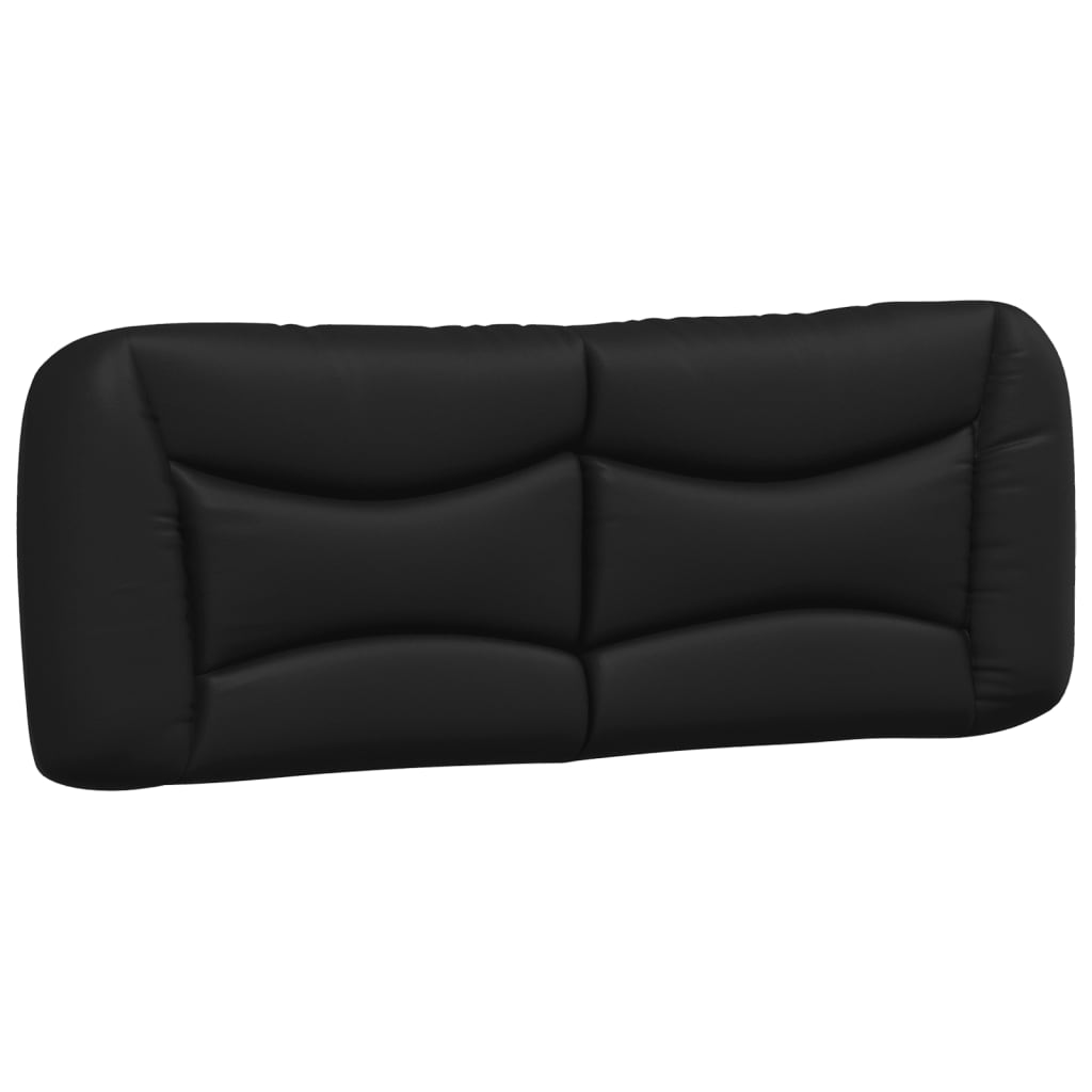 vidaXL Estructura de cama sin colchón cuero sintético negro 140x190 cm