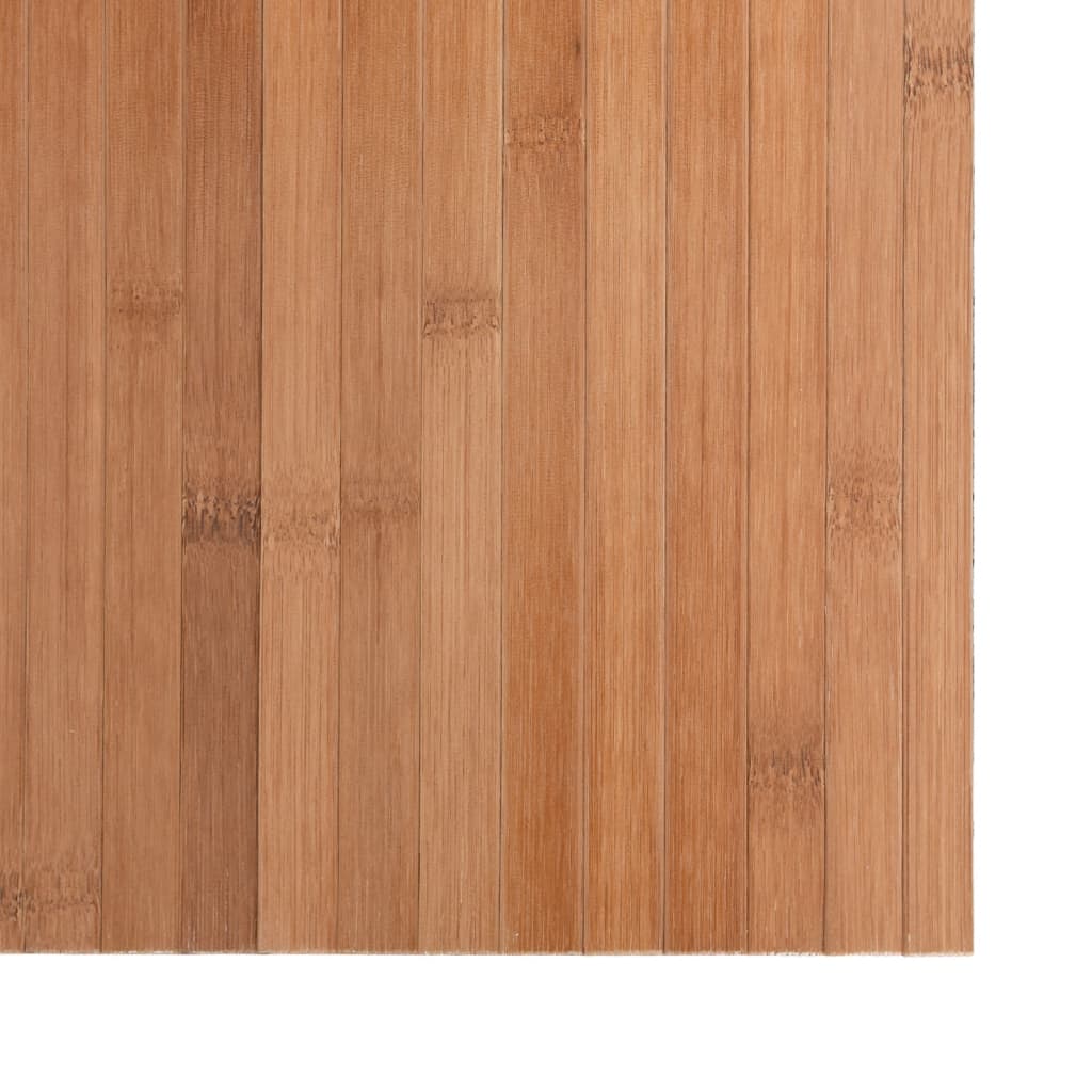 vidaXL Alfombra rectangular bambú color natural 100x300 cm