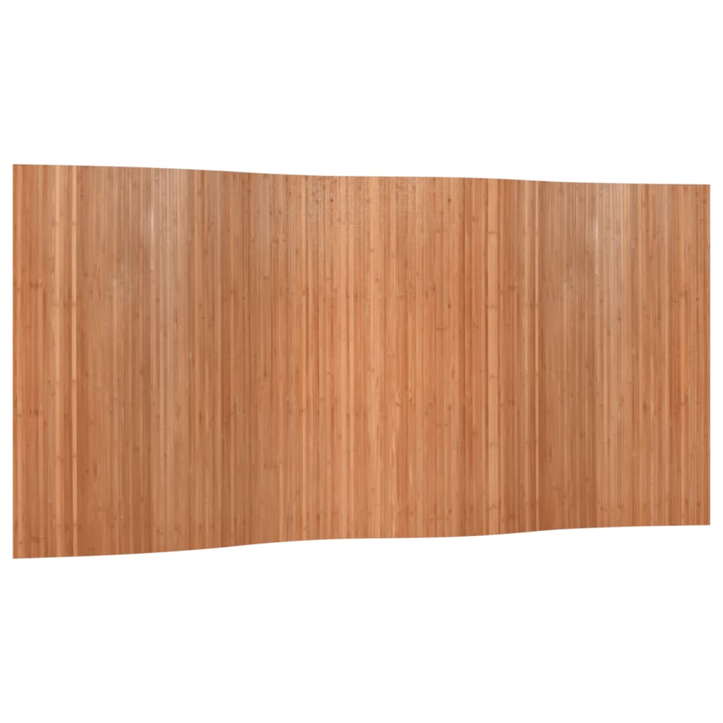 vidaXL Biombo divisor de bambú color natural 165x400 cm