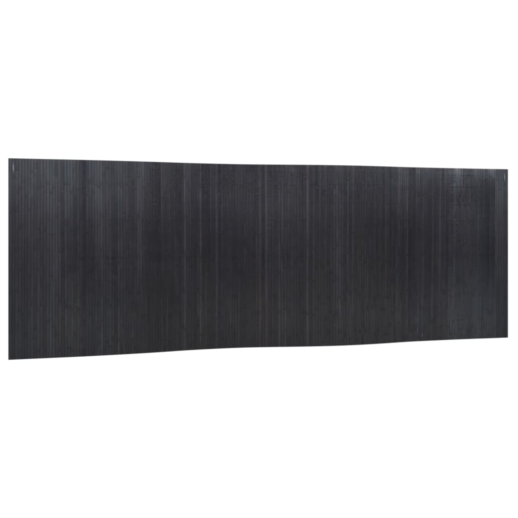 vidaXL Biombo divisor de bambú gris 165x600 cm