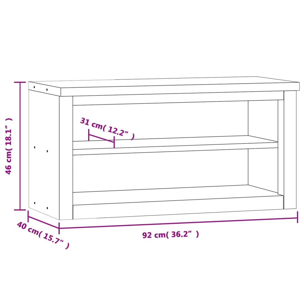 vidaXL Armario de pared de cocina con estante acero inoxidable