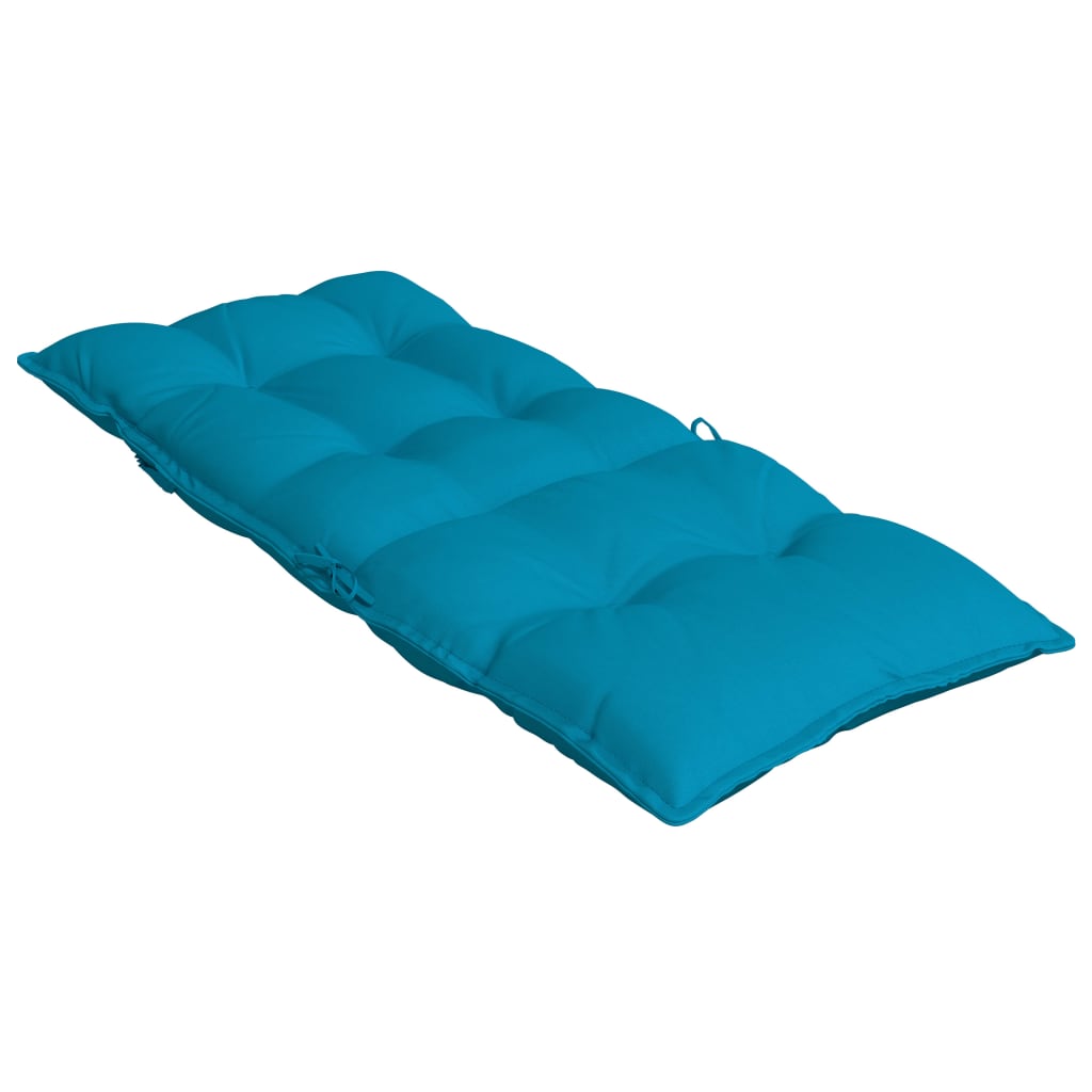 vidaXL Cojines de silla con respaldo alto 6 uds tela Oxford azul claro