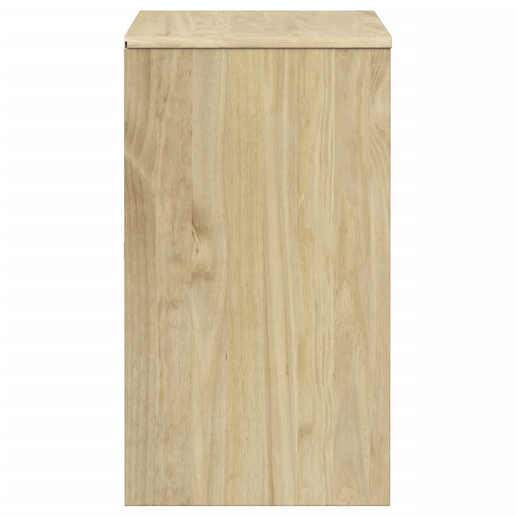 vidaXL Aparador SAUDA madera maciza pino roble 80x43x75,5 cm