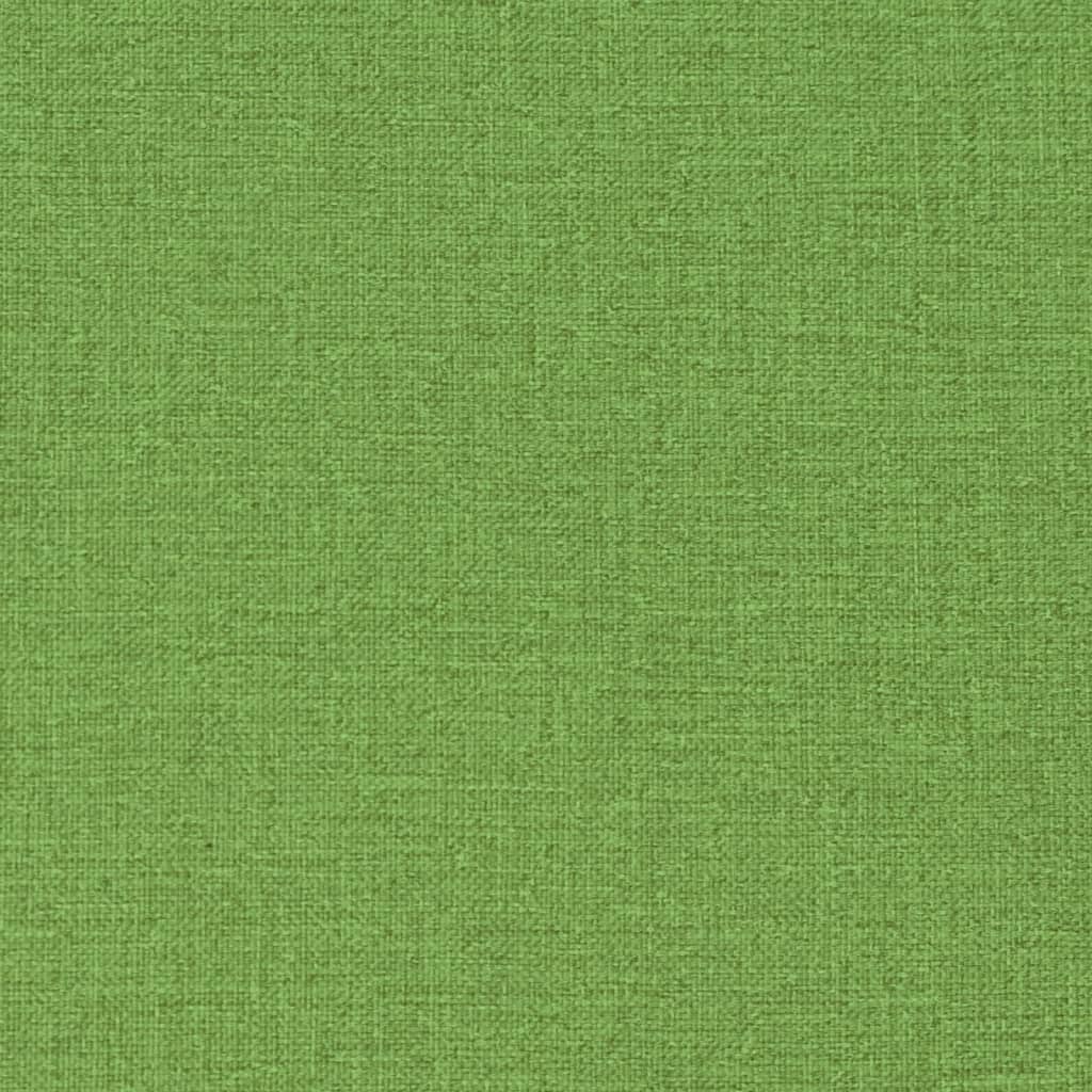 vidaXL Cojines silla respaldo alto 4 uds tela verde melange 120x50x7cm