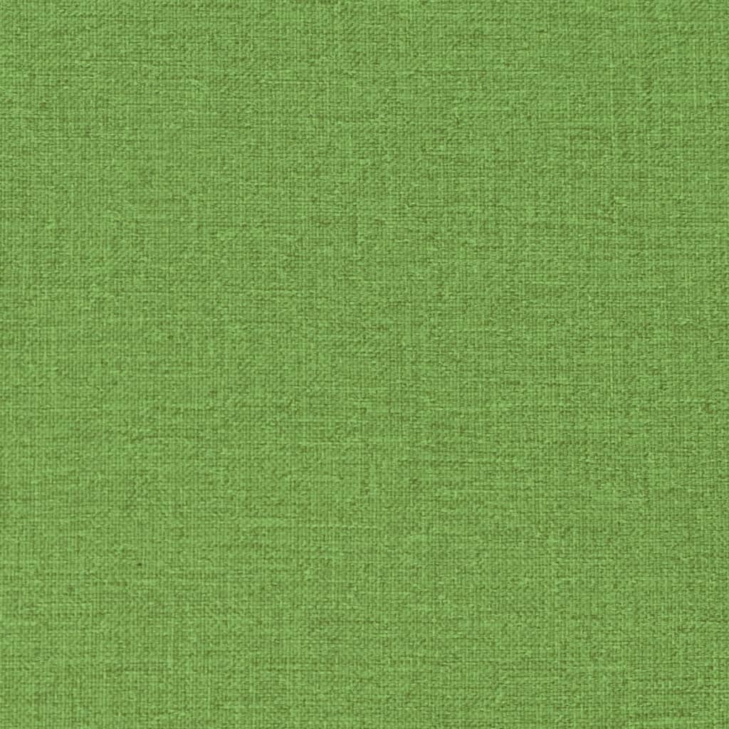 vidaXL Cojines silla respaldo alto 6 uds tela verde melange 120x50x7cm