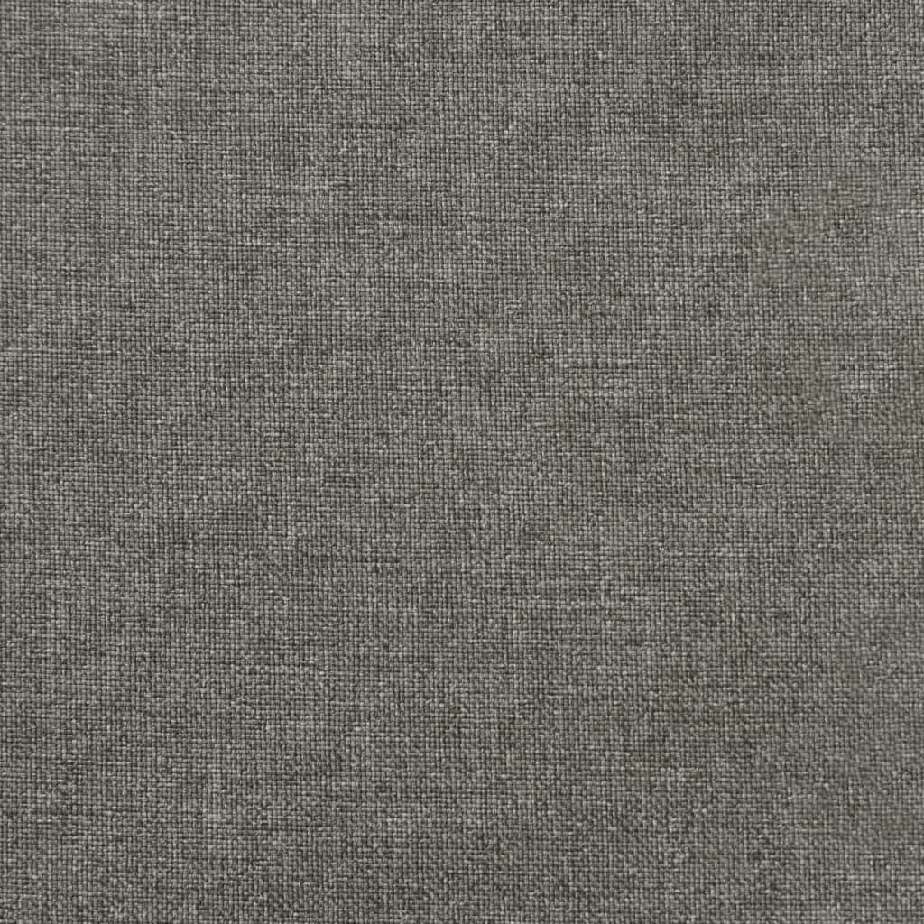 vidaXL Cojín para banco de jardín tela gris oscuro melange 180x50x7 cm