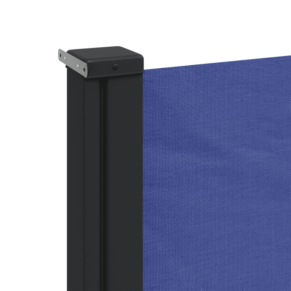 vidaXL Toldo lateral retráctil azul 100x300 cm