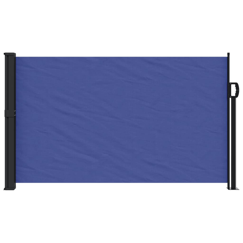 vidaXL Toldo lateral retráctil azul 117x300 cm