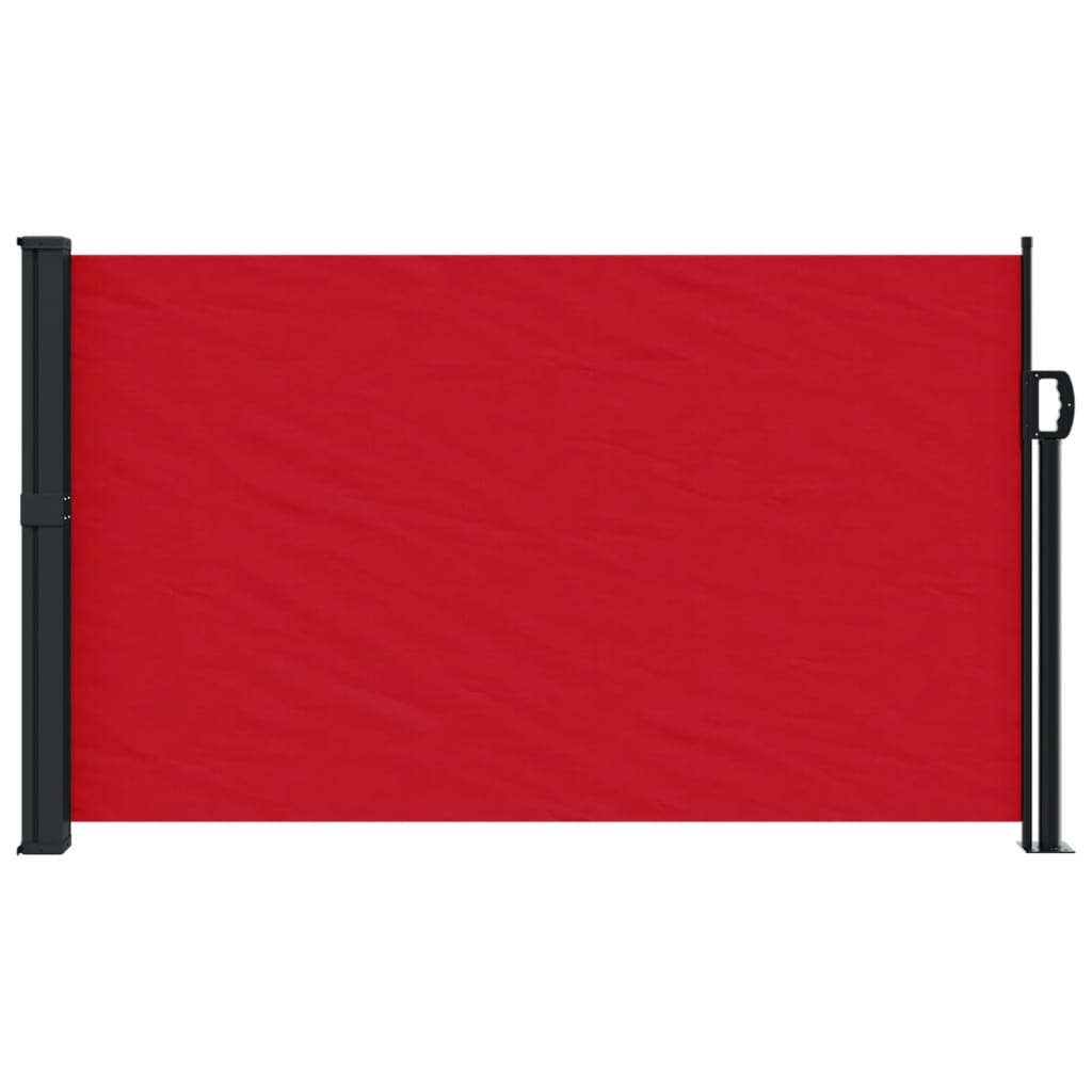 vidaXL Toldo lateral retráctil rojo 117x300 cm