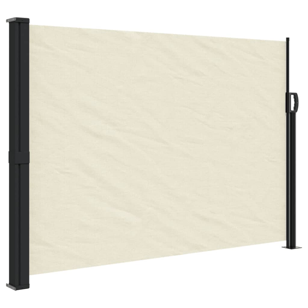 vidaXL Toldo lateral retráctil crema 140x300 cm