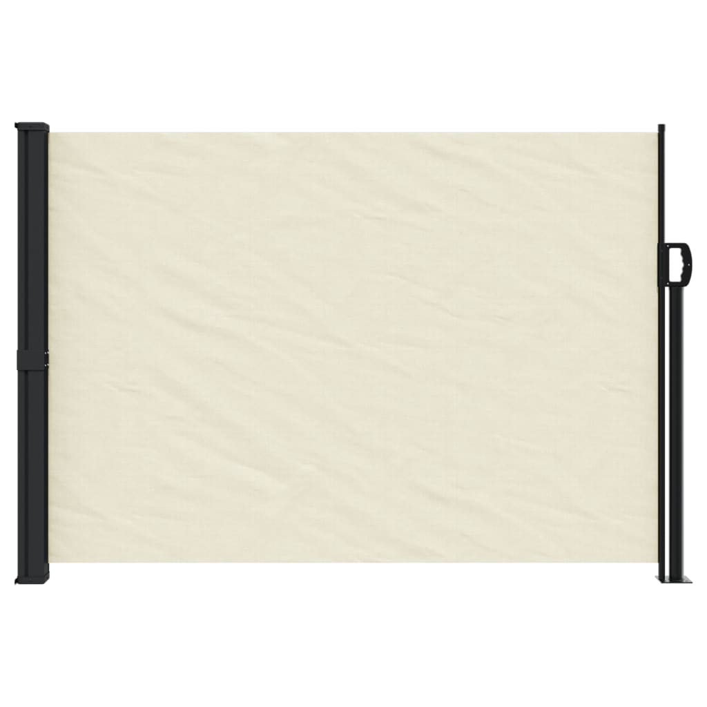 vidaXL Toldo lateral retráctil crema 140x300 cm