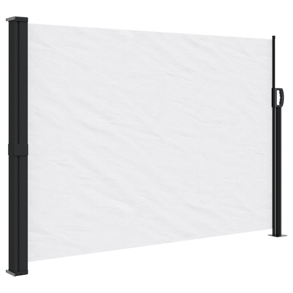 vidaXL Toldo lateral retráctil blanco 140x300 cm