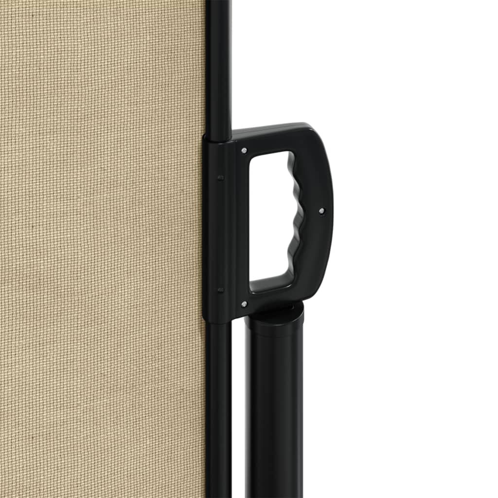 vidaXL Toldo lateral retráctil beige 160x300 cm